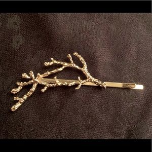 Branch Bobby Pin in Gold